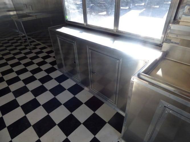 8.5′ x 28′ Concession Food Trailer Red Catering Event — photo 5