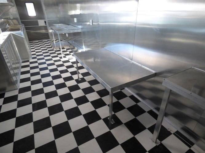 8.5′ x 28′ Concession Food Trailer Red Catering Event — photo 10