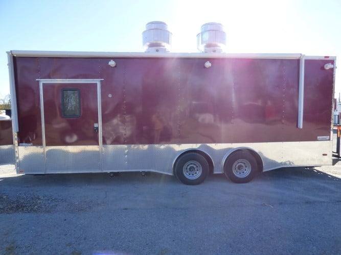 8.5′ x 24′ Concession Food Trailer Brandy Wine Catering Event — photo 7