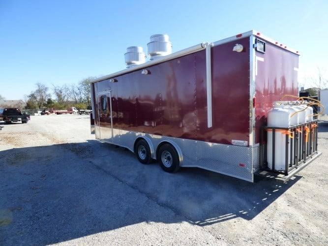 8.5′ x 24′ Concession Food Trailer Brandy Wine Catering Event — photo 2