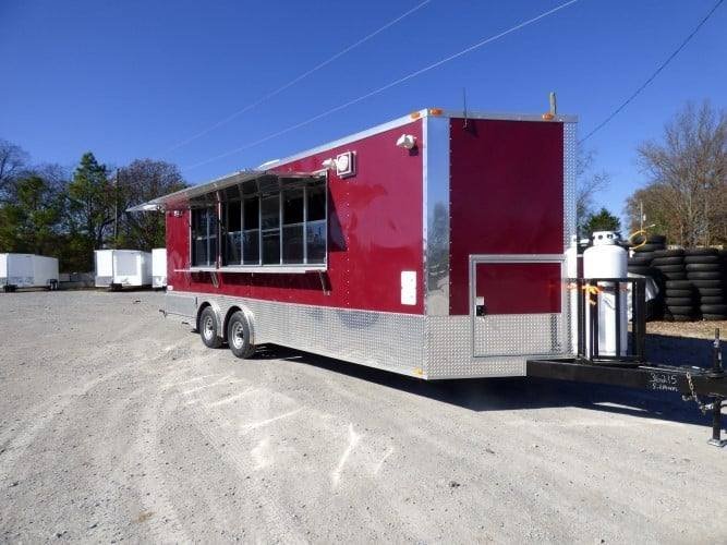 8.5′ x 24′ Concession Food Trailer Brandy Wine Catering Event — photo 9
