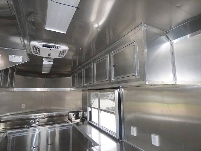 8.5′ x 24′ Silver Frost Catering Event Concession Food Trailer — photo 6