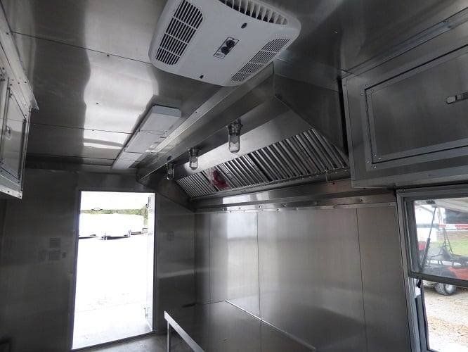 8.5′ x 24′ Silver Frost Catering Event Concession Food Trailer — photo 5