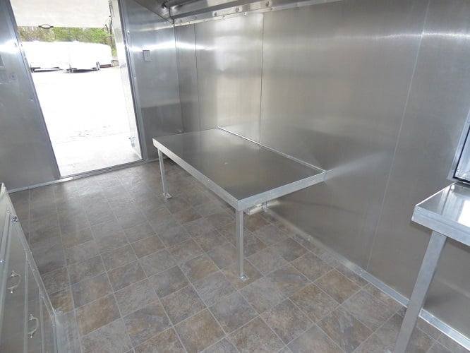 8.5′ x 24′ Silver Frost Catering Event Concession Food Trailer — photo 8