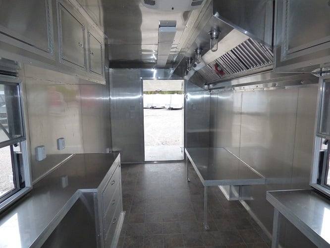 8.5′ x 24′ Silver Frost Catering Event Concession Food Trailer — photo 13