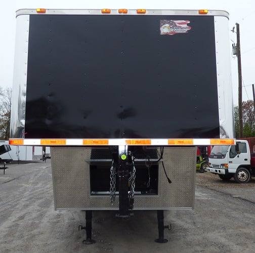 Concession Trailer 8.5′ x 30 Black Gooseneck Event Trailer — photo 11