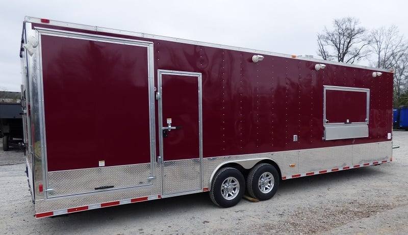 8.5′ x 30′ Concession Food Brandy Wine Trailer — photo 11