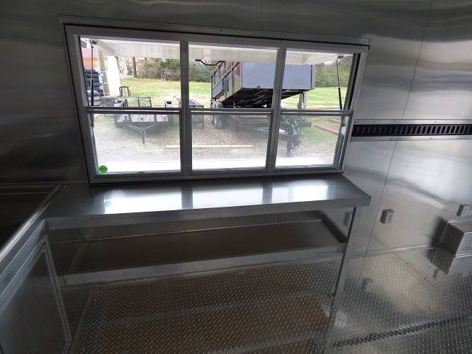 8.5′ x 30′ Concession Food Brandy Wine Trailer — photo 10