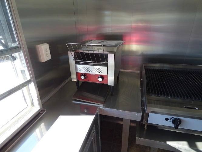 8.5′ x 22′ Yellow Concession BBQ Food Event Catering Trailer — photo 7