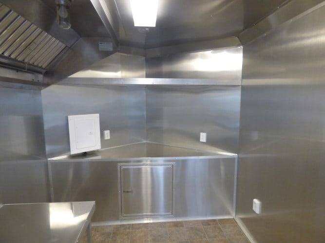 8.5′ x 30′ Concession Food Trailer Red BBQ Event Catering — photo 8