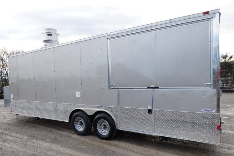 8.5′ x 26′ Concession Food Trailer Arizona Beige — photo 3