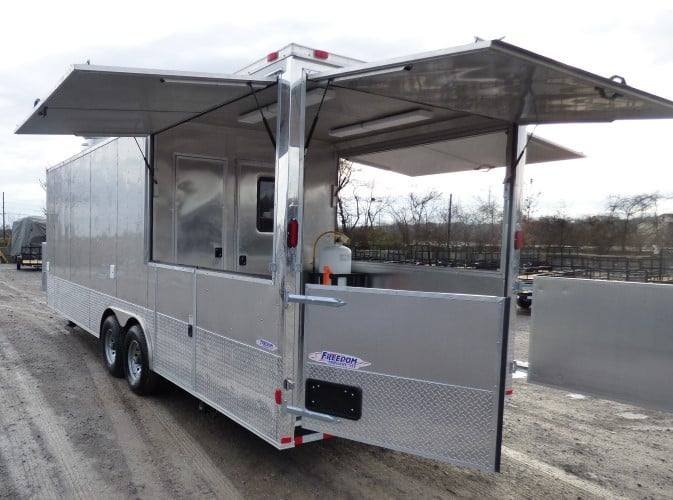 8.5′ x 26′ Concession Food Trailer Arizona Beige — photo 7
