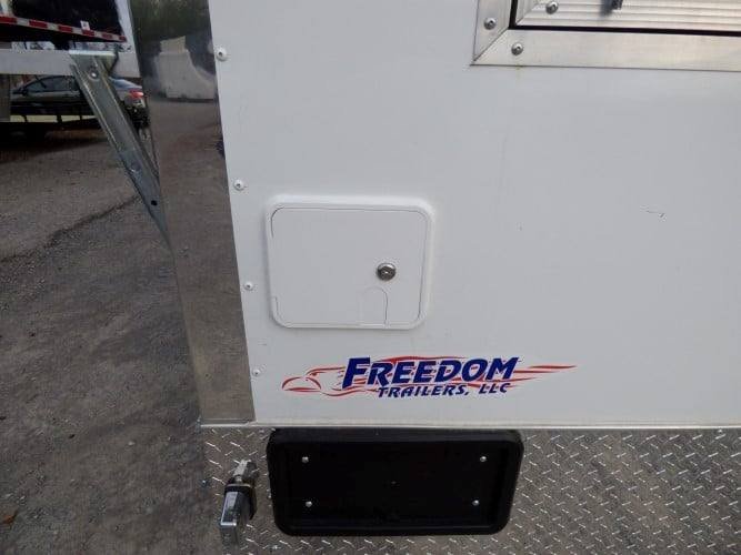 8.5′ x 16′ Concession Food Trailer White Event Catering — photo 3