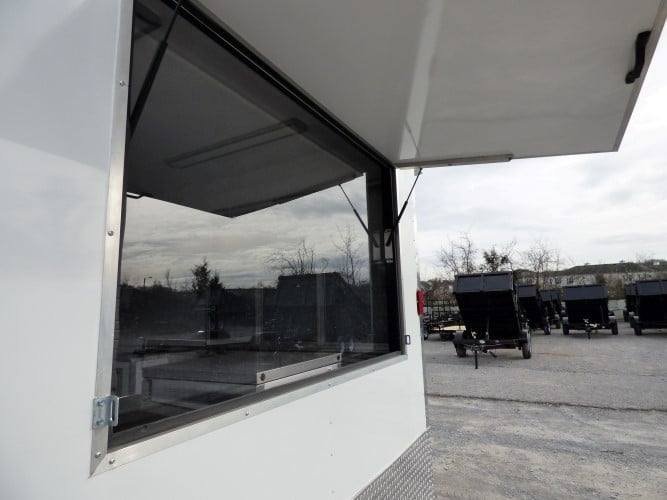 8.5′ x 16′ Concession Food Trailer White Event Catering — photo 5
