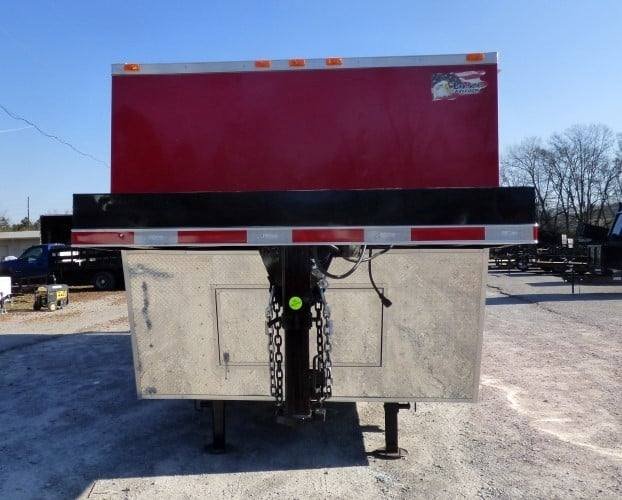 8.5′ x 28′ Concession Trailer Red Goose-neck Food Event Catering — photo 2
