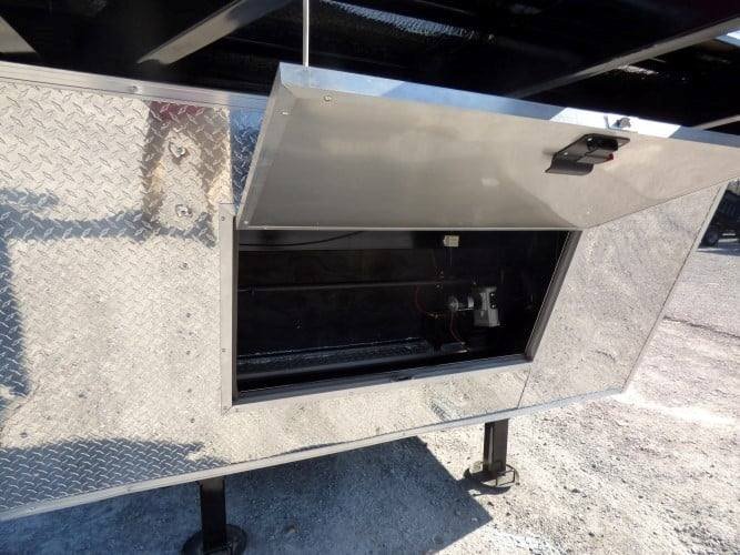 8.5′ x 28′ Concession Trailer Red Goose-neck Food Event Catering — photo 6