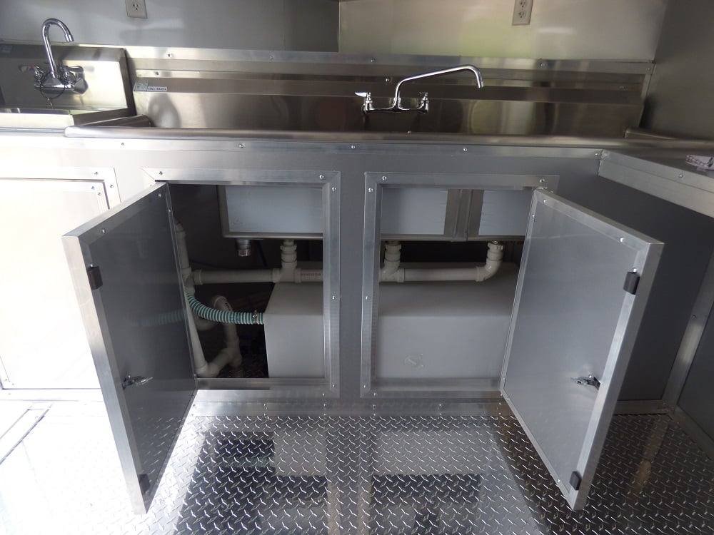 8.5′ x 20′ Concession Food Trailer Black Pizza Event Catering — photo 2