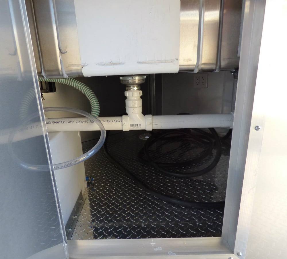 8.5′ x 24′ Concession Food Trailer Black Event Catering — photo 2