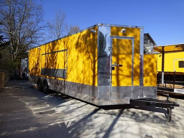 8.5′ x 25′ Concession Food Yellow Trailer — photo 10