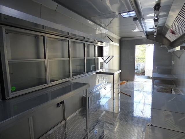 8.5′ x 25′ Concession Food Yellow Trailer — photo 11
