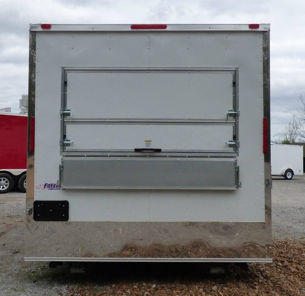 8.5′ x 16′ Concession Food Trailer White Event Catering — photo 3