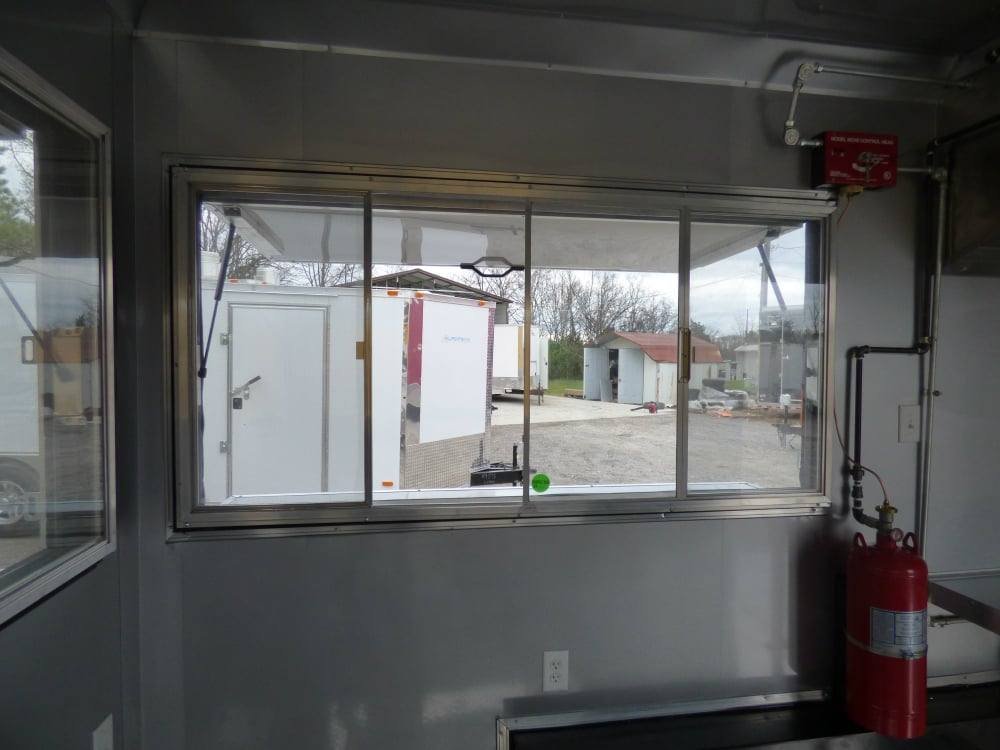 8.5′ x 16′ Concession Food Trailer White Event Catering — photo 6