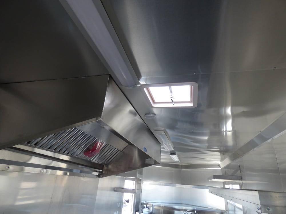 8.5′ x 27′ Concession Trailer Silver Frost BBQ Food Event Catering — photo 11