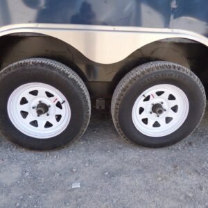 8.5 x 16 indigo concession trailer with bold blue exterior - view 15