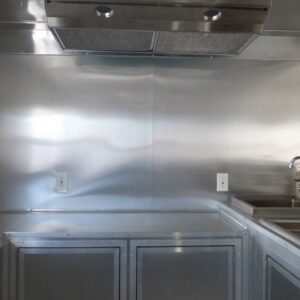 8.5 x 16 indigo concession trailer with bold blue exterior - view 11