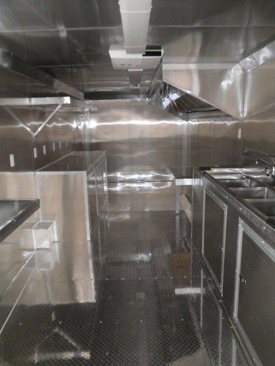 Concession Trailer 8.5’x’24’ Dark Blue – Food Vending Catering Event — photo 2
