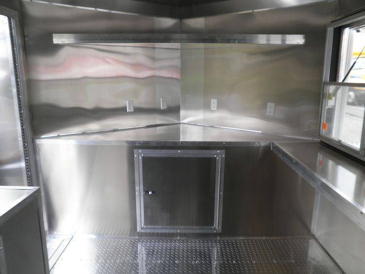 Concession Trailer 8.5’x’24’ Dark Blue – Food Vending Catering Event — photo 6