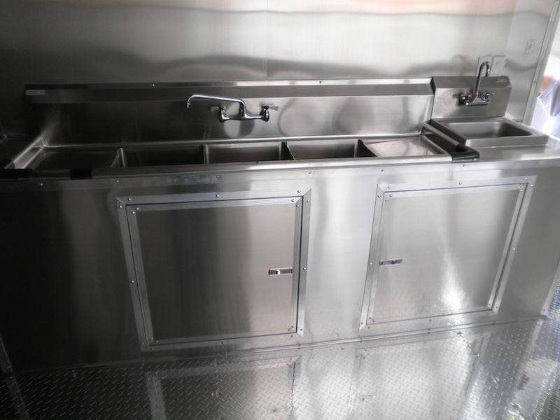 Concession Trailer 8.5’x’24’ Dark Blue – Food Vending Catering Event — photo 4