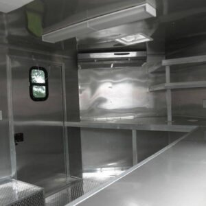 8.5 x 14 Yellow Trailer with 42-inch vent hood and 6-foot window - view 11