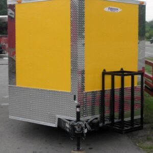 8.5 x 14 Yellow Trailer with 42-inch vent hood and 6-foot window - view 5