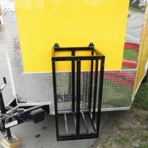 8.5 x 14 Yellow Trailer with 42-inch vent hood and 6-foot window - view 9