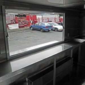 8.5 x 14 Yellow Trailer with 42-inch vent hood and 6-foot window - view 10
