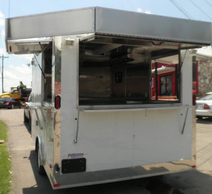 Concession Trailer 8.5’x12′ White – Event Food Catering Vending — photo 7