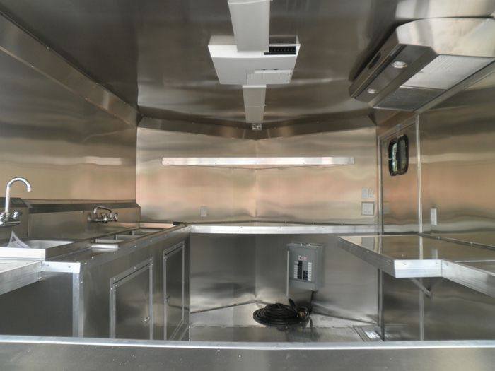 Concession Trailer 8.5’x12′ White – Event Food Catering Vending — photo 12