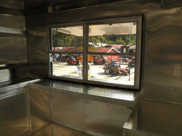 Concession Trailer 8.5’x20′ White – BBQ Smoker Food Concession — photo 10