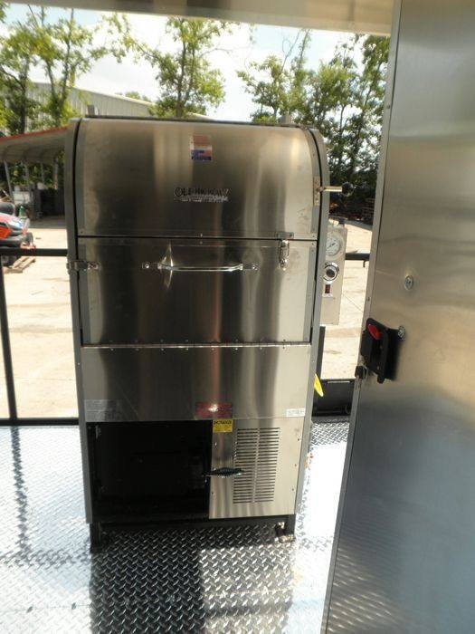 Concession Trailer 8.5’x20′ White – BBQ Smoker Vending Concession — photo 2