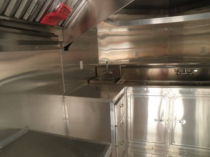 Concession Trailer 8.5’x18′ Catering BBQ Smoker Event (White) — photo 15