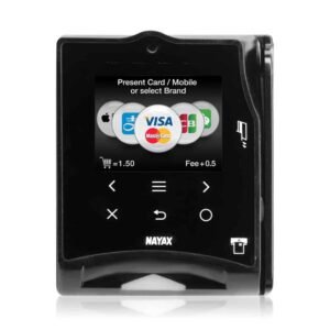 Pulse Black Nayax VPOS Touch Cashless Credit Card Reader