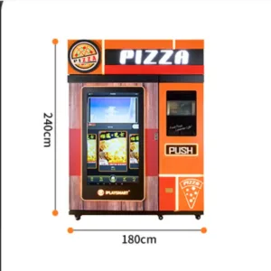 Used self-service pizza vending machine, fully automated hot pizza - view 4