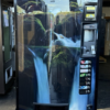 Refurbished Vendo 621 drink vending machine, V21 Waterfall front view
