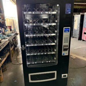 Refurbished Seaga INF4S Infinity snack vending machine, 4-wide glass front - view 2