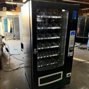 Refurbished Seaga INF4S Infinity snack vending machine, 4-wide glass front - view 3