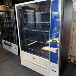 Refurbished Crane 472 Merchant Media combo vending machine with touchscreen - view 2