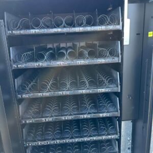 Refurbished Crane National 167 snack vending machine, 5-wide VE revision door - view 4