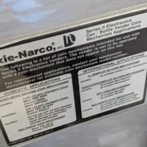 Dixie Narco 501E Soda Vending Machine - view 4