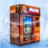 Used hot food pizza vending machine, premium touch screen automated